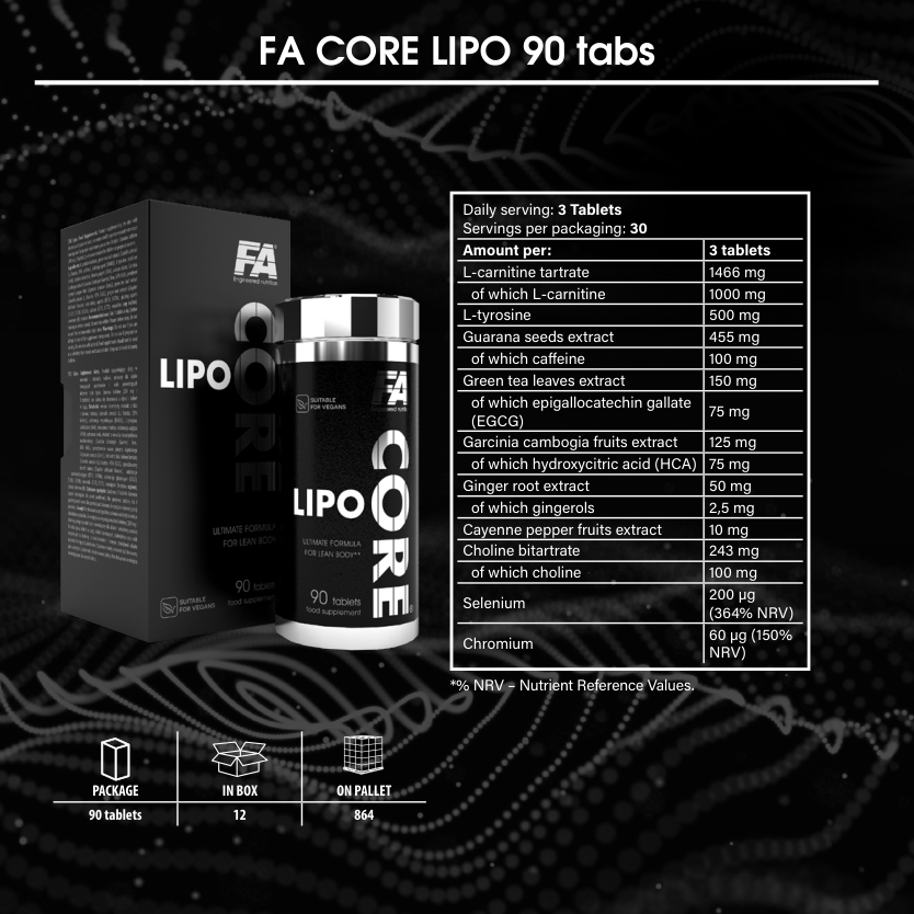 FA CORE LIPO 90 tabs