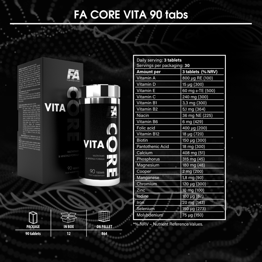 FA CORE VITA 90 tabs