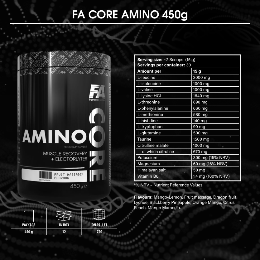 FA CORE AMINO 450g