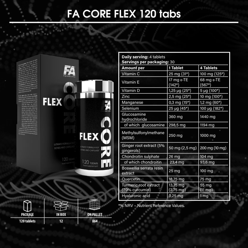 FA CORE FLEX 120 tabs