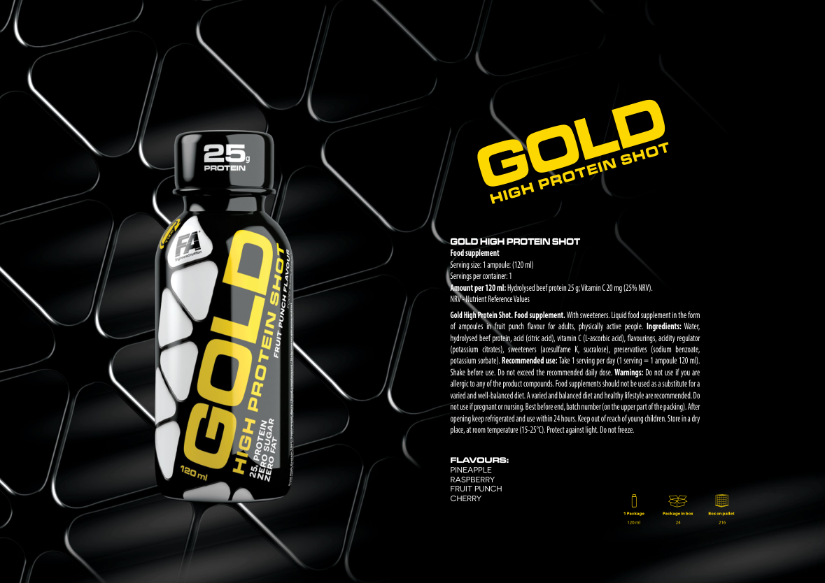 GOLD HIGH PROTEIN SHOT
