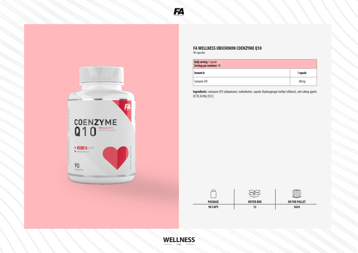 FA WELLNESS UBICHINON COENZYME Q10