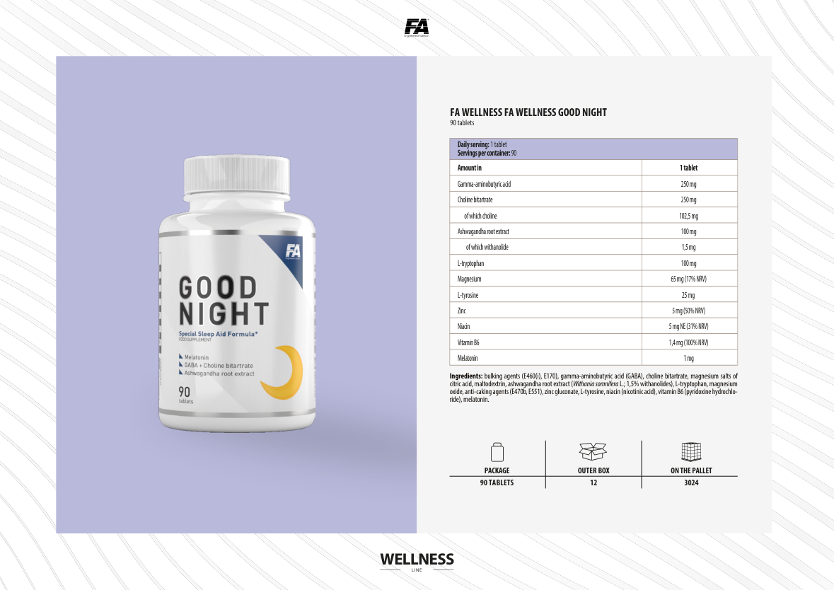 FA WELLNESS FA WELLNESS GOOD NIGHT