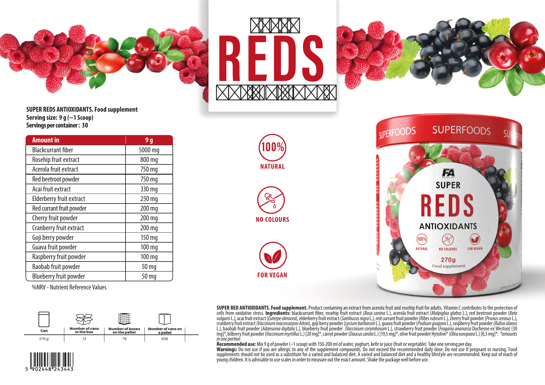 SUPER RED ANTIOXIDANTS