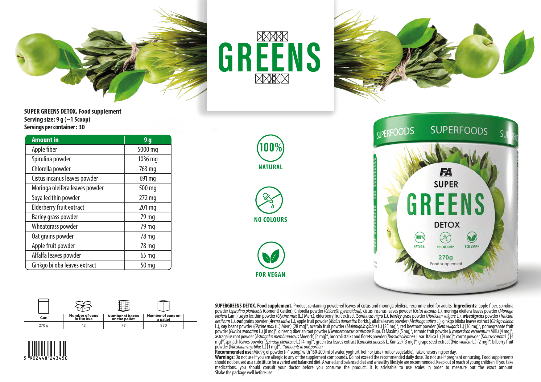 SUPERGREENS DETOX
